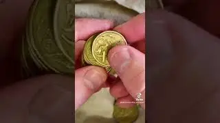 Coins and Damascus Steel Pry Tool 🚨