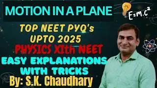 Motion in a Plane | Most Repeated PYQs in NEET Explained 💯 |Don't miss this video🔥#video #viral