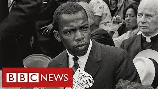 Tributes to civil rights leader John Lewis who marched with Martin Luther King - BBC News