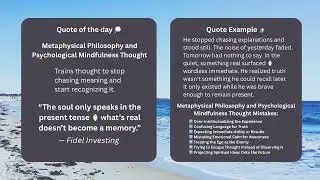 Truth Isn't a Memory: 7 Thought Mistakes to Avoid | The Paradox of Reality | Quote of the Day 💭