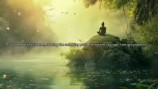 Breathe deeply, and let go of what you cannot control mantra