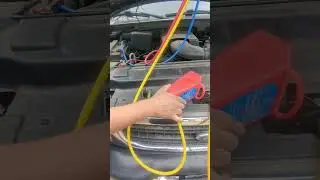 How to pull a vacuum on R134a system using air compressor vacuum pump