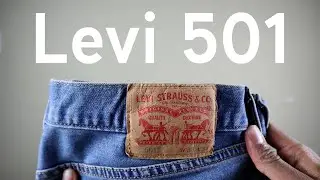 Levi's 501 (Review, Sizing, Thoughts)