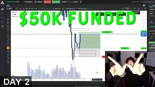 Big Profit + Big Giveaway (Day #2 Alpha Futures 50k)