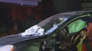 Driver of car involved in TriMet bus crash in Northeast Portland left with minor injuries