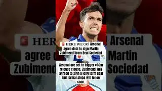 Arsenal&rsquo;s Transfer Bombshell Zubimendi Signs After Champions League Heartbreak