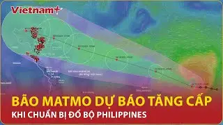 B&atilde;o Matmo được dự b&aacute;o tăng cấp khi chuẩn bị đổ bộ Philippines