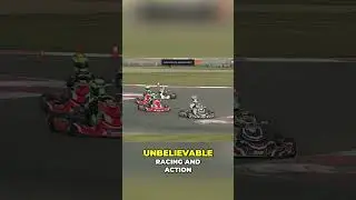 Junior Racers Go WILD! Unbelievable Overtakes & Insane Action! #shorts