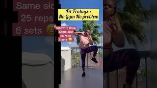 Fit Fridays : No Gym No problem. #health #exercise #gym #homeworkout #mentalhealth #fitmom #fitness