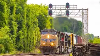 UP AC44CWCTE #5618 leads 153 w/ CN SD75i #5633 trailing 2/4!!!