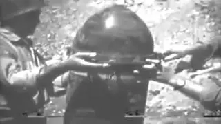 WW2 Assembly Of Japanese Mortar, Iwo Jima, 03/21/1945 (full)