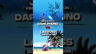 Dark Phono vs Lasvoss! | Battle Cats #battlecat #shorts