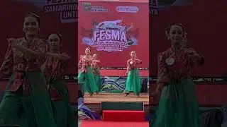 Tari kreasi daerah #shorts