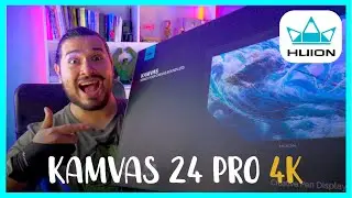 La más PRO de HUION - KAMVAS 24 PRO 4K - Review en español