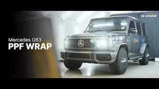 Paint Protection Film wrap on G63 AMG | DB GROUNDS