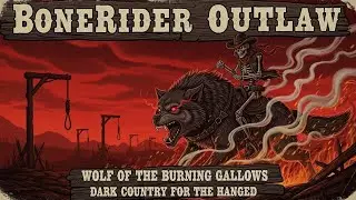 BoneRider Outlaw 🔥 Wolf of the Burning Gallows 🐺 Dark Country for the Hanged