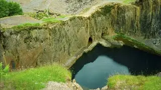 The Blue Lake - Golwern Slate Quarry - near Fairbourne