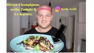 Riesen-Champignon, wei&szlig;e Tomate & Ur-Karotte