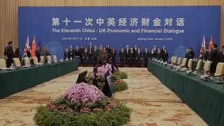 Economic links must not 'weaken national security', says UK's Treasury chief in China