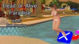Hitomi Private Paradise - Ball Hopping - Dead or Alive Paradise