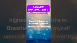 30second confidence & self-love boost💜&rdquo;Sing I feel it I believe it ⚡️&rdquo;