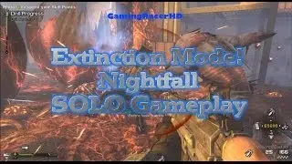 Call Of Duty: Ghosts - Extinction Mode - Nightfall SOLO Gameplay (1080p HD)