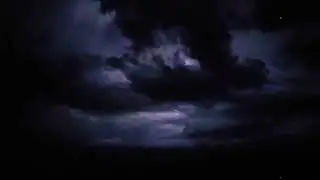 Continuous lightning, Big Horn Wyo July 31, 2025