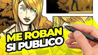 SI publico mis dibujos o mis obras, me las van a robar