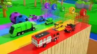 Colour car fun game // learn colour game 