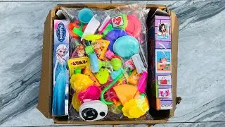 3:00 Minutes Satisfying with Unboxing Hello Kitty Kitchen Set with Cute Bear & Pizza Toys Playset