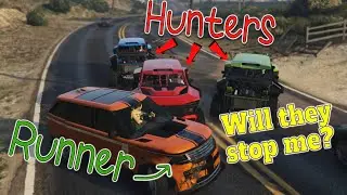 Baller ST-D VS 3 Draugrs! | GTA 5 Manhunt