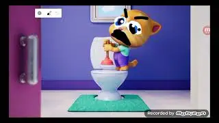 Tom was going to dangerous toilet!