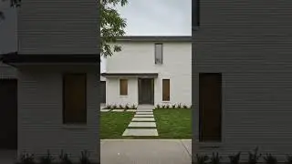 White Brick Exterior House Ideas! 🤍🏠 #shorts