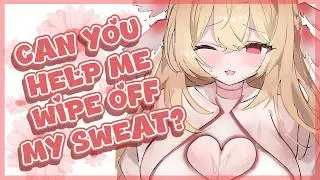 【ASMR】Working Up A Sweat With Your Clumsy Girlfriend [ F4M ]
