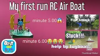 RC airboat homemade #rcairboat #rcairboathomemade #airboat