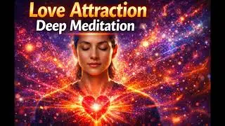 Love Attraction Deep Meditation | Cosmic Heart Chakra Activation #loveattraction #dhyan #trending 