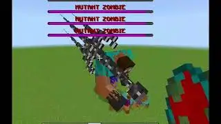 Minecraft ancient👻: mutant Herobrine 😈 vs Every MUTANT monster in Minecraft Mob battle.