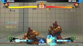 [EVO 2013 SSFIV AE Losers Final] Infiltration (Akuma) vs MCZ Tokido (Akuma)
