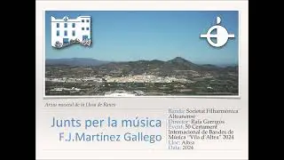 JUNTS PER LA MÚSICA - F.J.Martínez Gallego [Versión Banda]