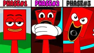 All Phases in New Incredibox Sprunki Oc of Rectangle: From Phase 1 to Phase 3
