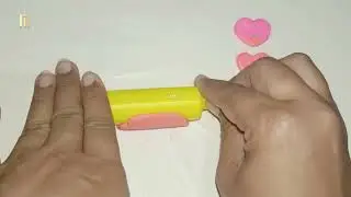 ASMR Playing With Hard Moulding Clay 😌 Make Heart ❣️& toys🧸#asmr #satisfying #relaxing #shortsvideo