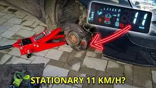 Renault Espace IV | Что произойдет, если снять одно переднее колесо? (Передачи P, R, N, D) #FWD #...