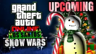 GTA Online: Christmas Update 2022 {UPCOMING CONTENT} - Snowman Collectable, Candy Cane Weapon & More