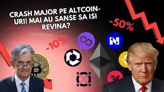 CRASH MAJOR PE ALTCOIN-URI! MAI AU SANSE SA ISI REVINA?