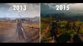 Witcher 3 - 2013 VGX vs 2015 Retail Ultra #downgradegate