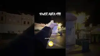 BLACK POWDER TOWER AURA💀 #travel #shortsviral #trending #aura #ceskebudejovice #south