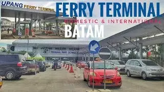 Kondisi PELABUHAN BATAM Domestik dan Internasional - SEKUPANG FERRY TERMINAL Hari H1 Lebaran