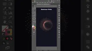 Jellyfish by using Bloat tool in illustrator 2025 #shortvideo #illustrator #shortsbeta