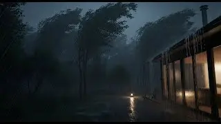 Rain Sounds For Sleeping - 99% Instantly Fall Asleep With Rain And Thunder Sound At Night - Relax