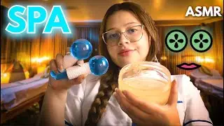 Asmr 🧼 SPA FACIAL Realista💆🏻‍♀️ para DORMIR ( Skincare y Masajes )🌸Vivalen ASMR